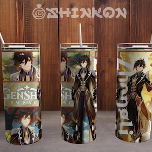 Anime Skinny Tumbler