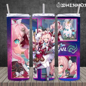 Anime Skinny Tumbler