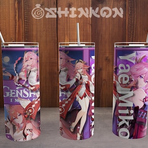 Anime Skinny Tumbler