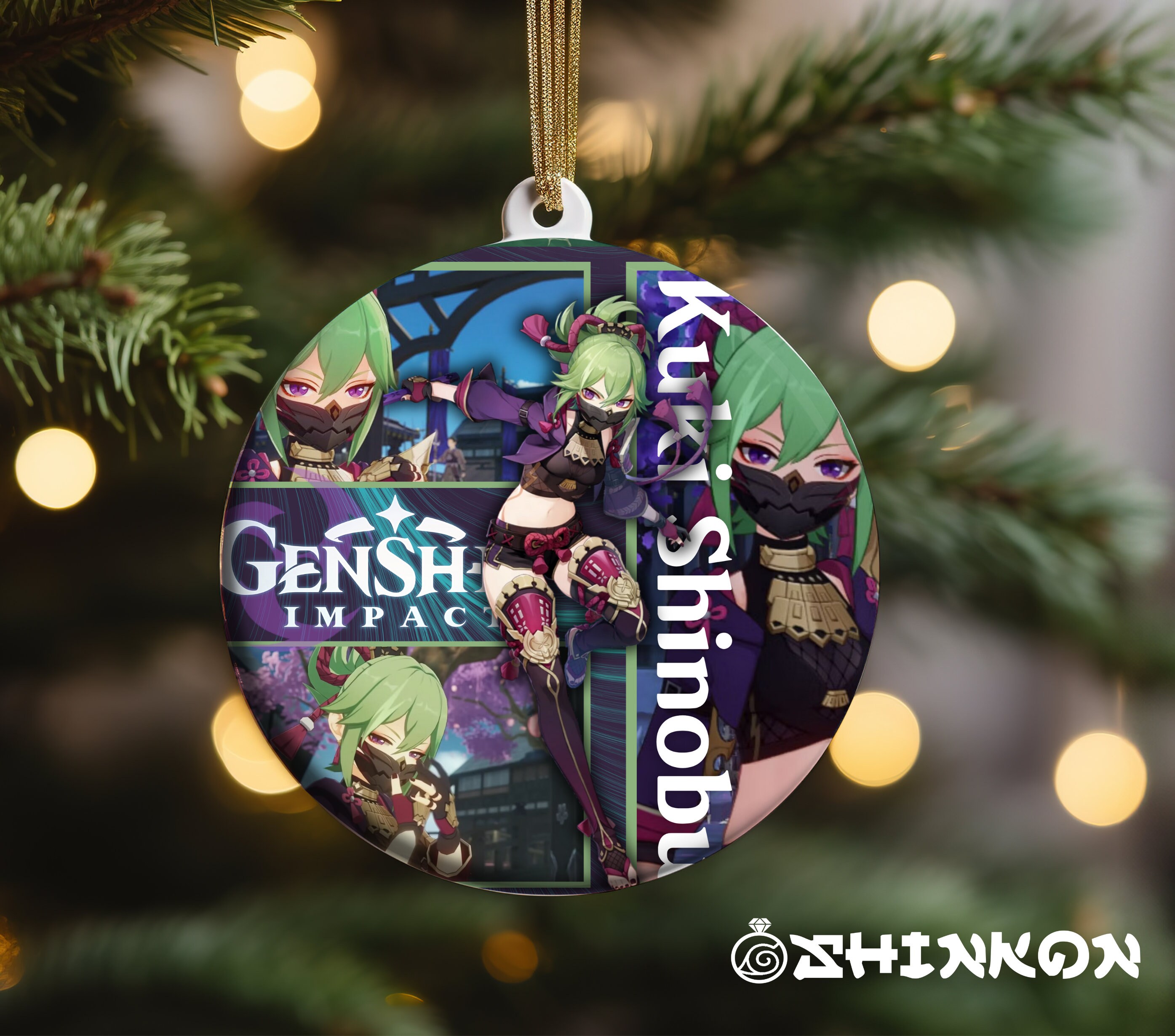 Anime Christmas Ornaments 