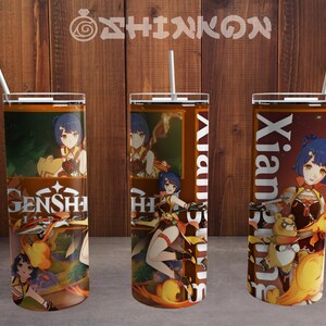 Anime Skinny Tumbler