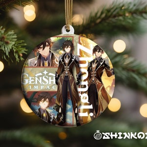Anime Christmas Ornaments