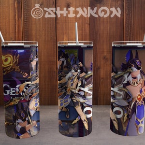 Anime Skinny Tumbler