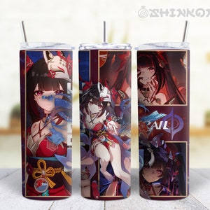 Anime Skinny Tumbler