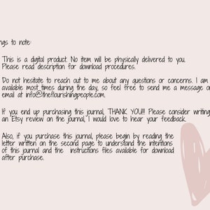 Things to note: this is a digital product. No item will be physically delivered to you. Please read description for download procedures. Do not hesitate to reach out to me about any questions or concerns. I am available most times during the day
