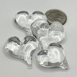Klare Glas Herzen