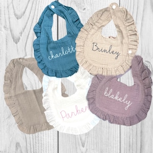 Personalized Bib | Baby girl gift | Baby shower gift | New baby | First Birthday | Custom Baby Gift | Personalized Bib for babies & Infants