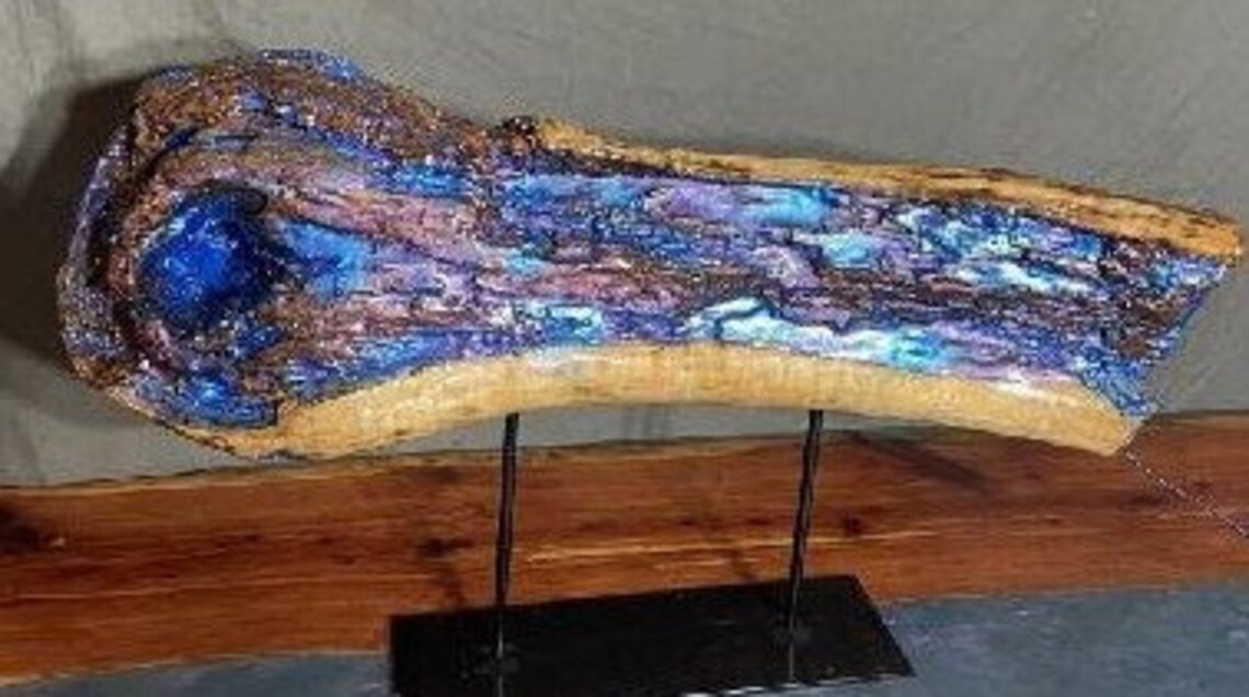 Epoxy Driftwood Art Etsy
