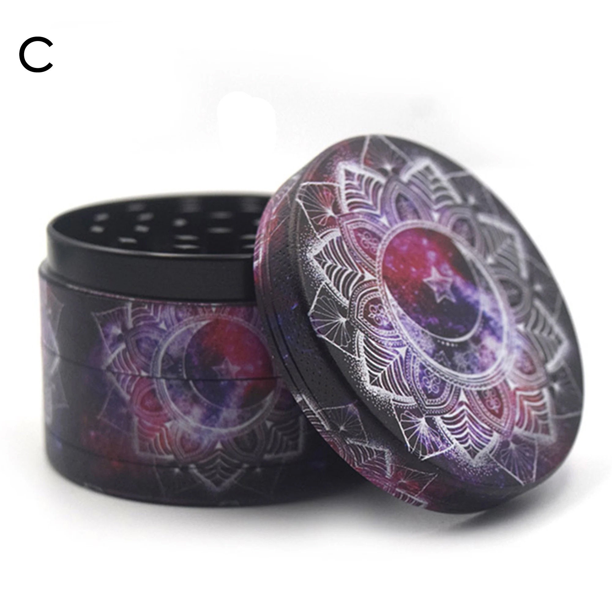 Personalized Grinder,mandala Grinder,metal Grinder,4 Layers Grinder