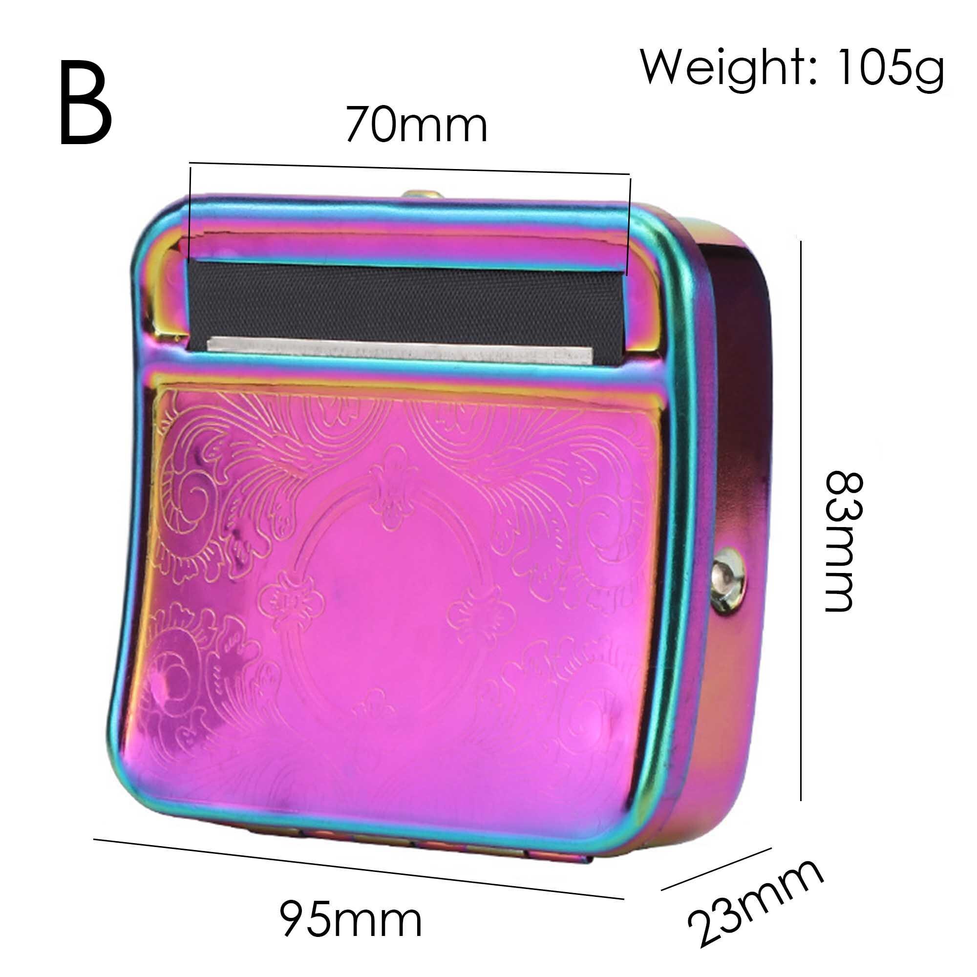 Personalized Cigarette Rolling Box,metal Cigarette Roller,cigarette