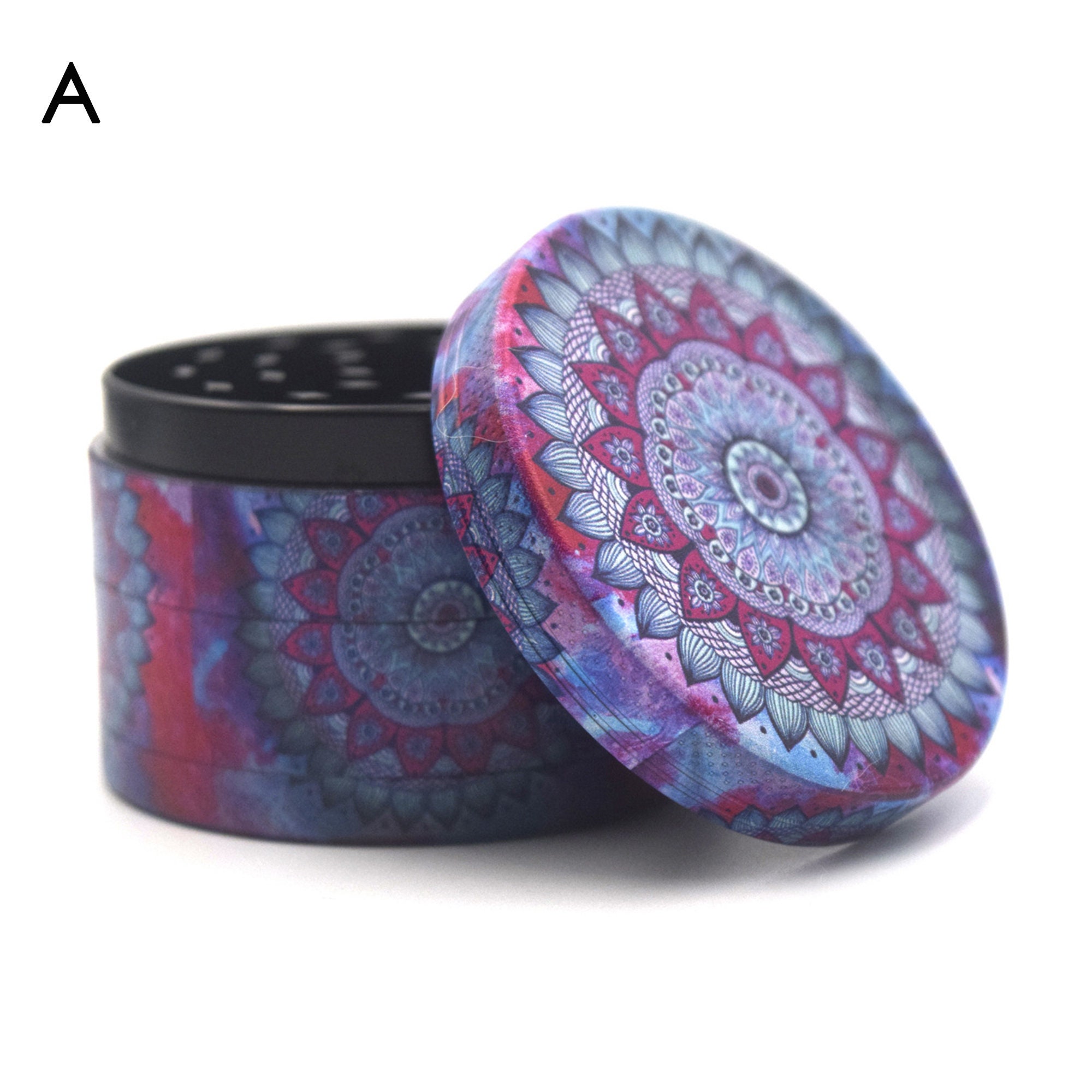 Personalized Grinder,mandala Grinder,metal Grinder,4 Layers Grinder