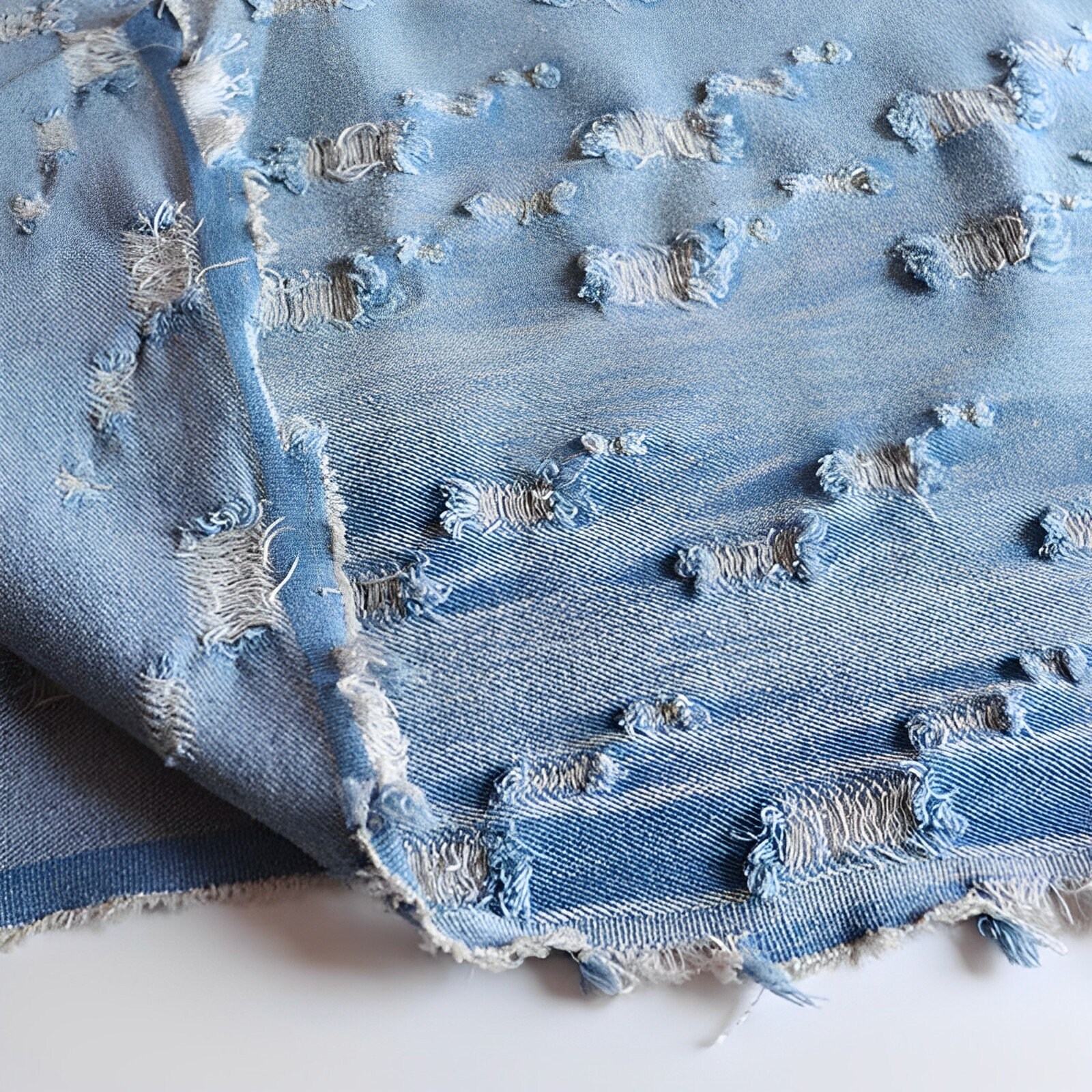 Fabric Rip Normal Ripped Denim Fabric,washed Denim Fabric,denim Cotton Fabric,denim ...