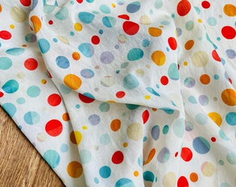 Dot Fabric,Soft Fabric,Pillow Fabric,Dress Fabric,Quilting Fabric,Cotton Fabric,Curtain Fabric,Tablecloth Fabric,Fabric by 1/2 yard