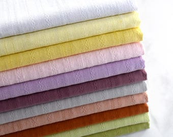 Solid Cotton Fabric,Jacquard Fabric,Soft Fabric,Quilting Fabric,Cotton Fabric,Solid Fabric,Dress Fabric,Fabric By 1/2 Yard,Clothes Fabric