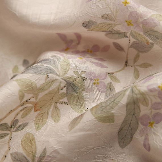 Flower Jacquard Fabric,Summer Dress Fabric,Flower Fabric,Fabric,Soft Fabric,Dress Fabric,Fabric By 1/2 Yard,Jacquard Fabric,Clothes Fabric