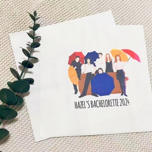 Disegno e stampa di foto personalizzate Tovaglioli nuziali, tovaglioli da cocktail personalizzati, tovaglioli di compleanno, tovaglioli per feste, decorazioni per matrimoni, tovaglioli da doccia