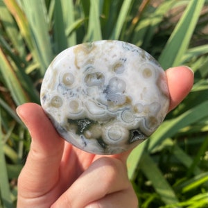 8th Vein Ocean Jasper Palmstone