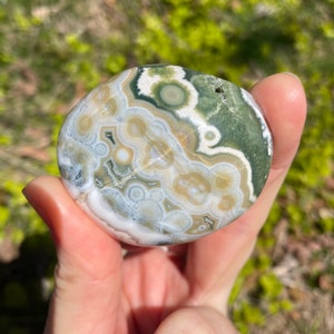 8th Vein Ocean Jasper Palmstone