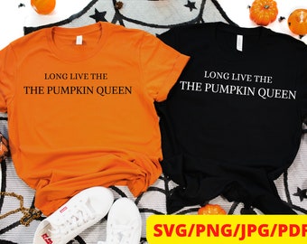 Larga vida a The PUMPKIN QUEEN, Jack Skellington, Sally, Pesadilla antes de Navidad, inspirado, lindo, trending, svg, png, cricut, halloween mom