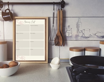 Lista de compras minimalista