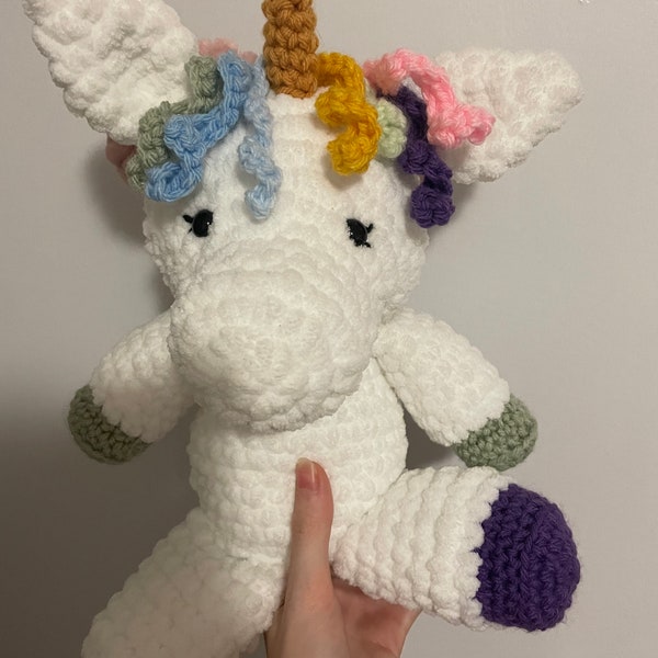 Crochet Unicorn Plushie