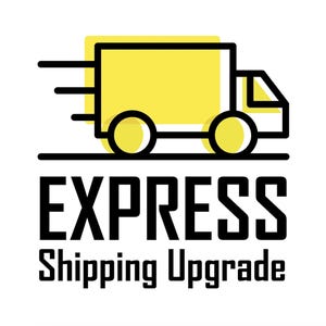 Add On - Add this listing to your cart along with your main order to have it shipped with USPS Priority Mail Express ( 1-3 business days )