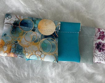Vinyl Frame Coin Purse | Handmade Pop-Open Change Pouch | Stocking Stuffer Gift