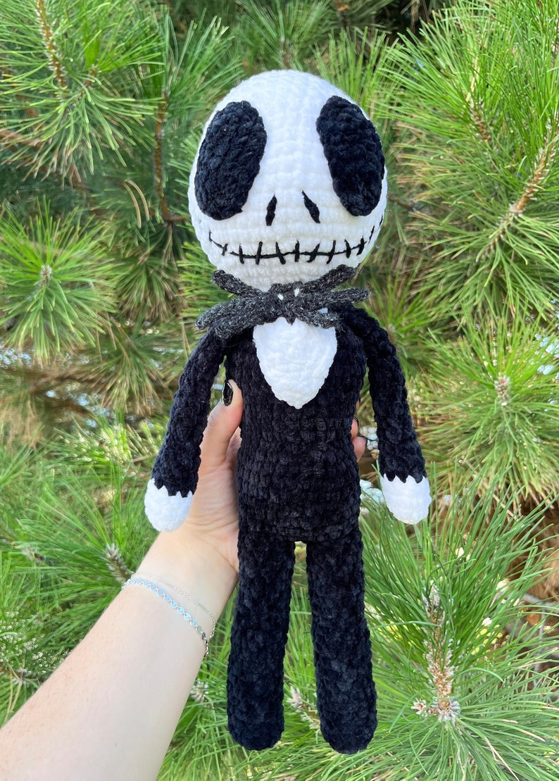 Jack Skellington Crochet Pattern PDF, Nightmare Before Christmas, Halloween Crochet Pattern