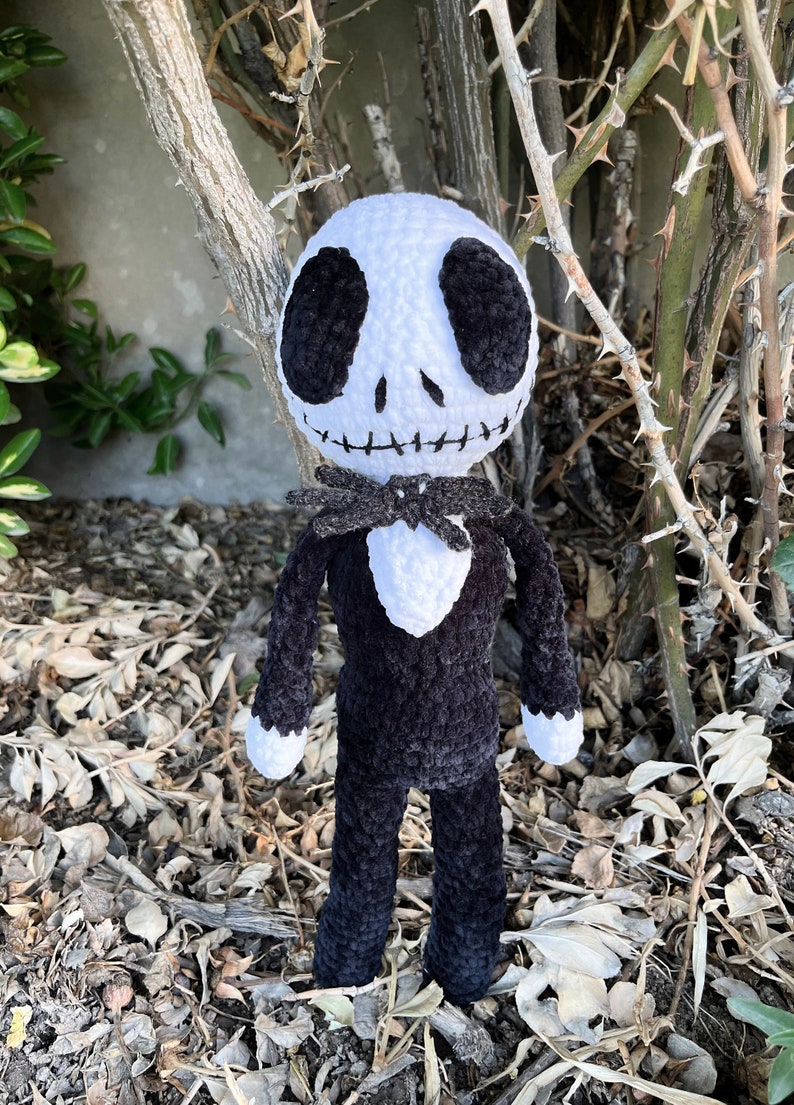 Jack Skellington Crochet Pattern PDF, Nightmare Before Christmas