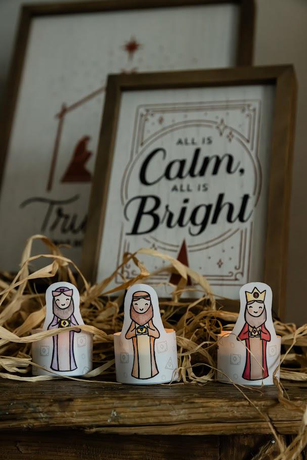 Printable Christmas Nativity Set | Kids Christmas Activity | Christmas ...