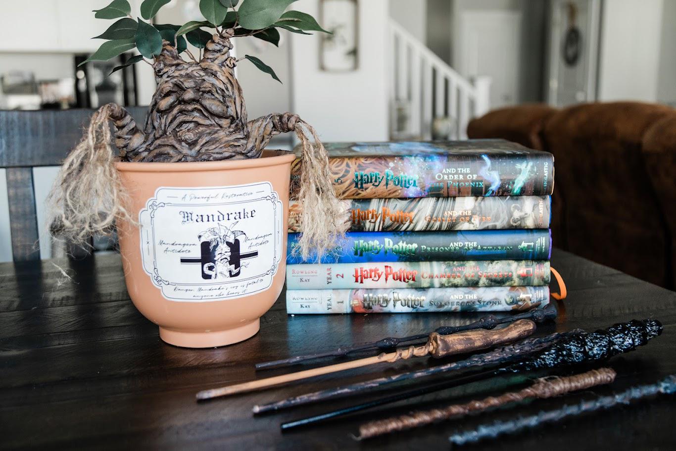 Magical Mandrake Labels – Perfect for Harry Potter Fans | Instant