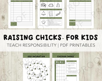 Chicken Keeping Worksheets For Kids