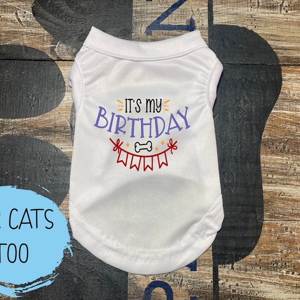 Dog Birthday Shirt Etsy