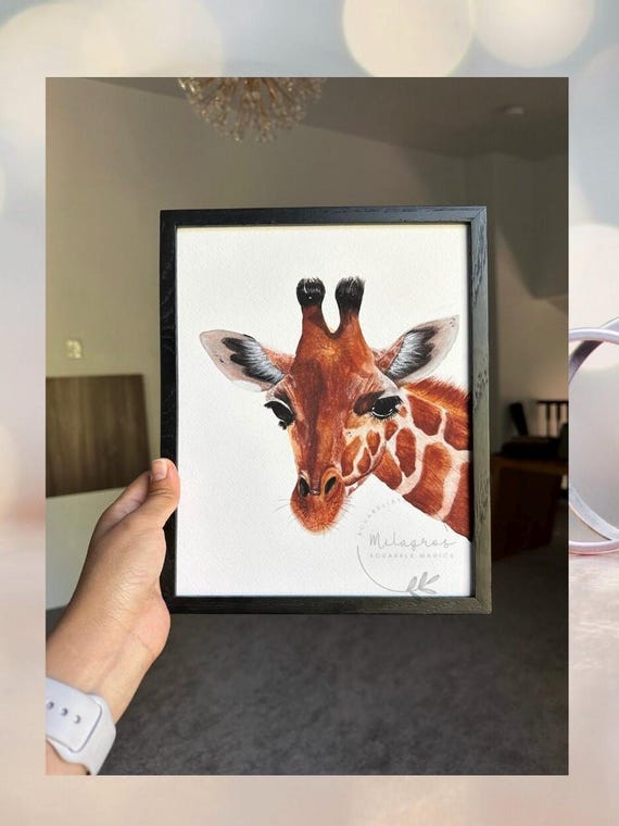 Watercolor, painting, art decor, baby room decor, print, customer, gift