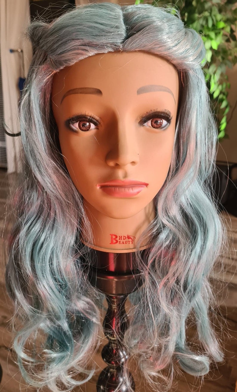 Disney Zombies 3 Alien Addison Halloween Wig Dress Up Coplay Etsy