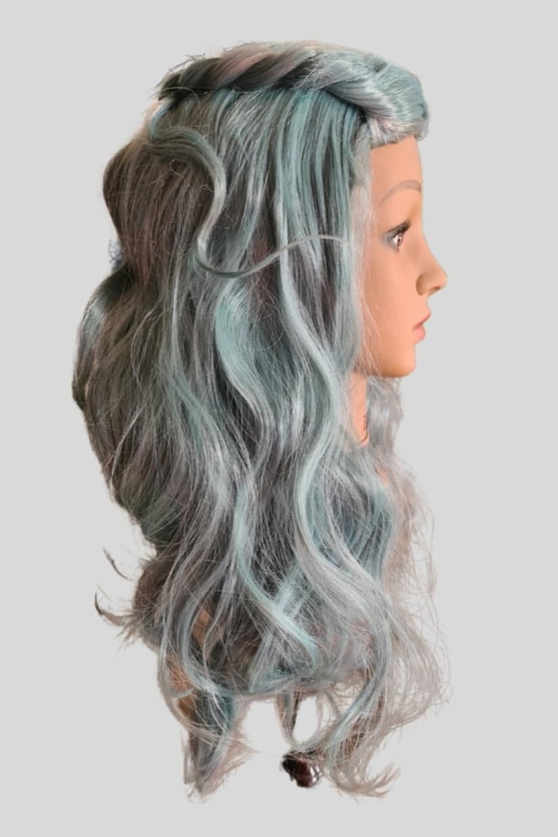 Disney Zombies 3 Alien Addison Halloween Wig Dress Up Coplay Etsy