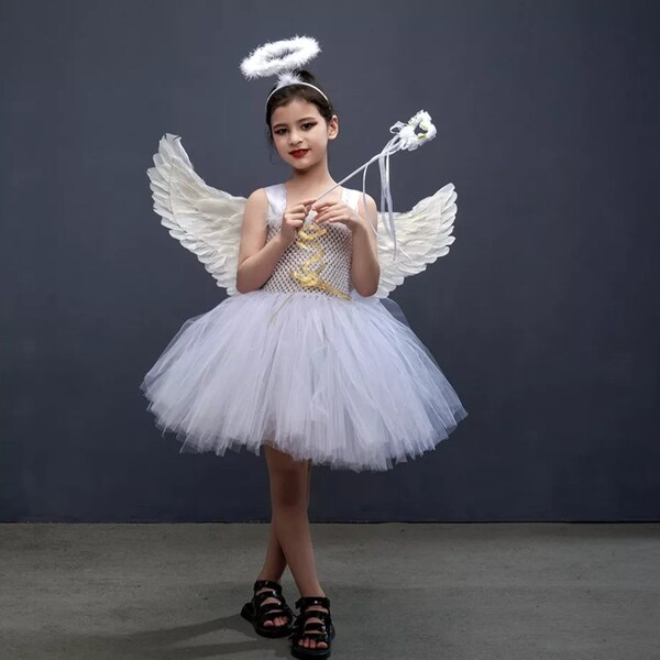 Angel Tutu Costume Etsy