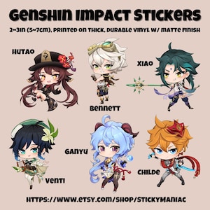 genshin stickers