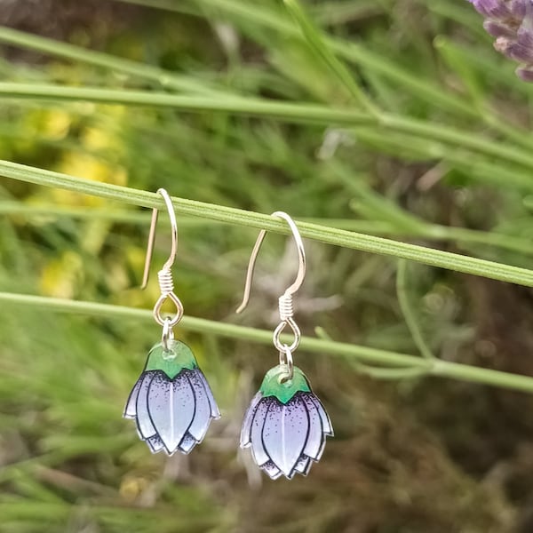 Boucles d'oreilles fleur