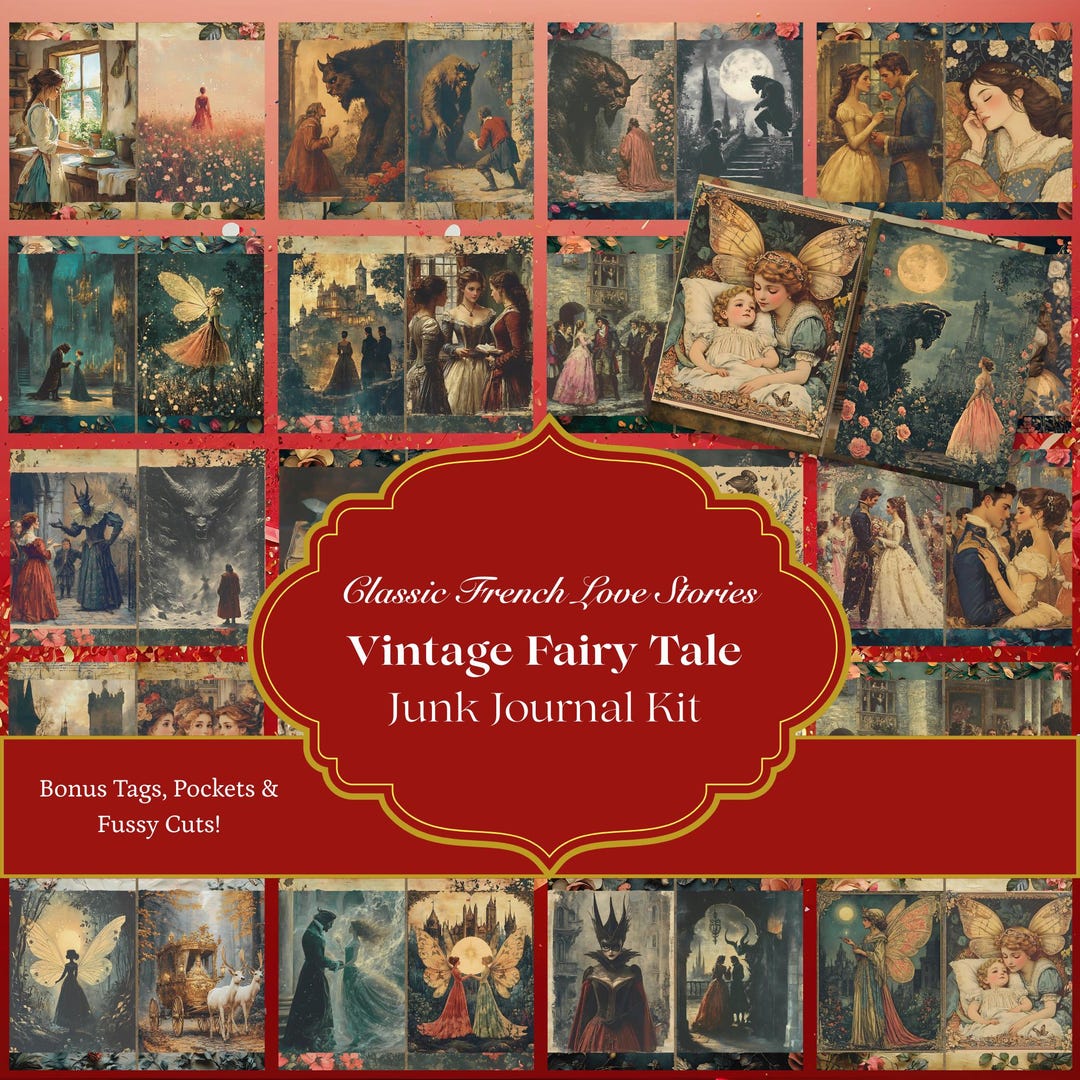 ジャンクジャーナル　junk journal雑記帳　エフェメラセット お楽しみセット 素敵便 ジャンクジャーナル雑記帳 おすそ分けファイル