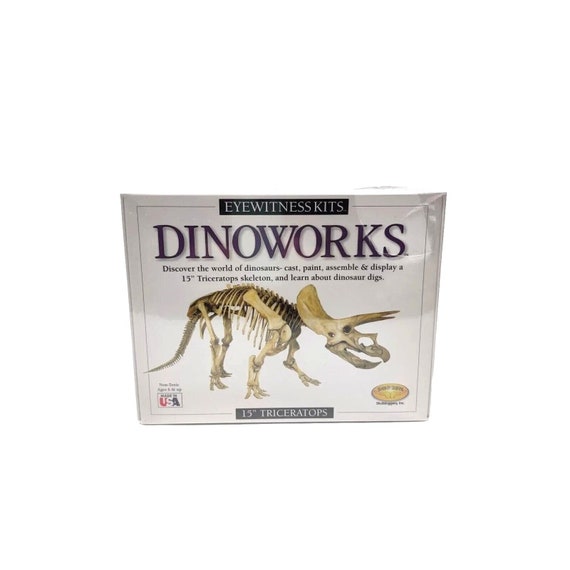 Buy Dinoworks: 15 Triceratops Skeleton Eyewitness Craft Kits 