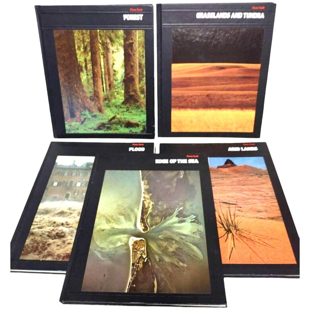 Time Life Set of 5 Planet Earth Hardcover Vintage Book History ...