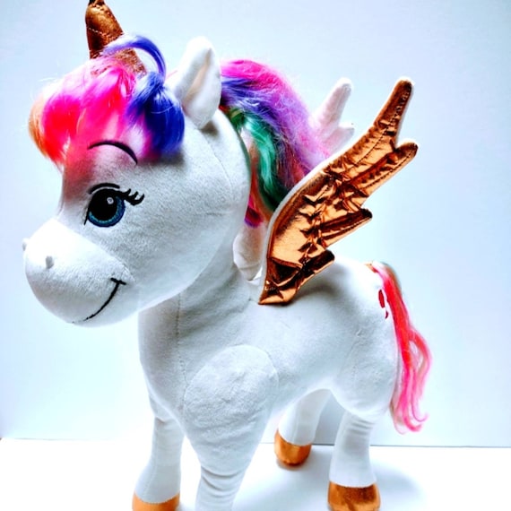 Barbie unicorn cheap stuffed animal