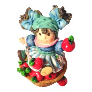Vintage 1994 Apple Trinket Box Home Decor A New Life In Jesus Is Bushels of Love