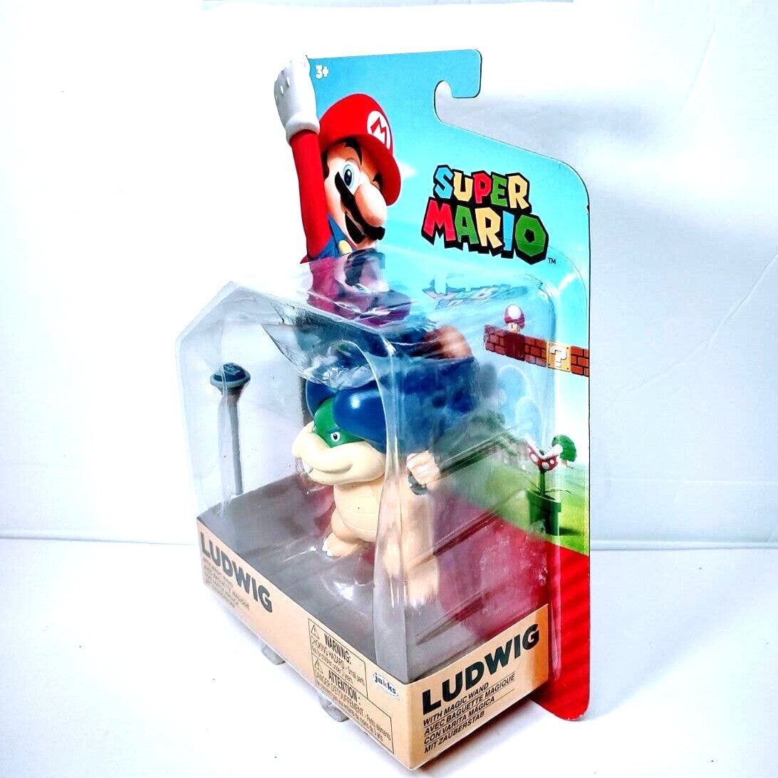 Buy Ludwig With Magic Wand 4 Figure Super Mario World of Nintendo