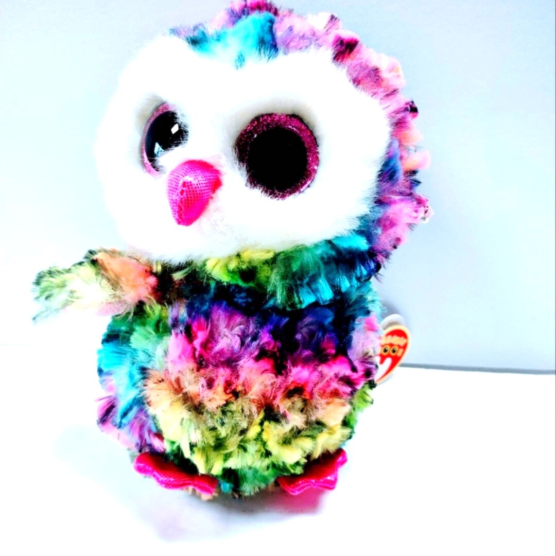 Buy Ty Beanie Boos Owen the Rainbow Colored 6