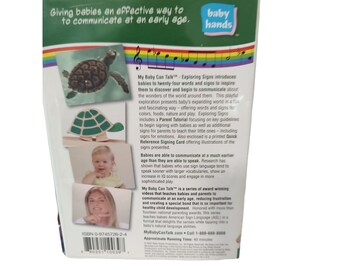 My Baby Can Talk DVD Set, First Signs & Exploring Signs - Etsy