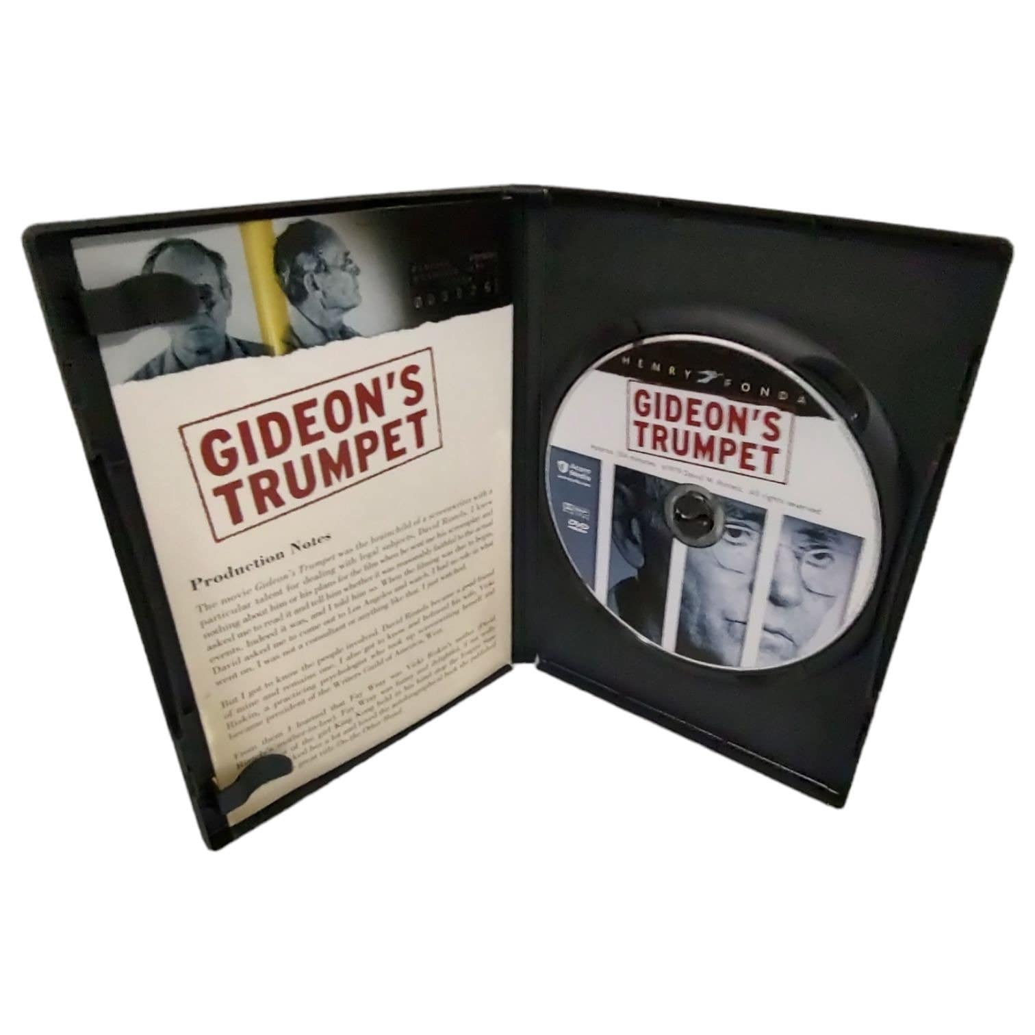 Vntg 1979 Gideon's Trumpet DVD Henry Fonda Hallmark Hall of