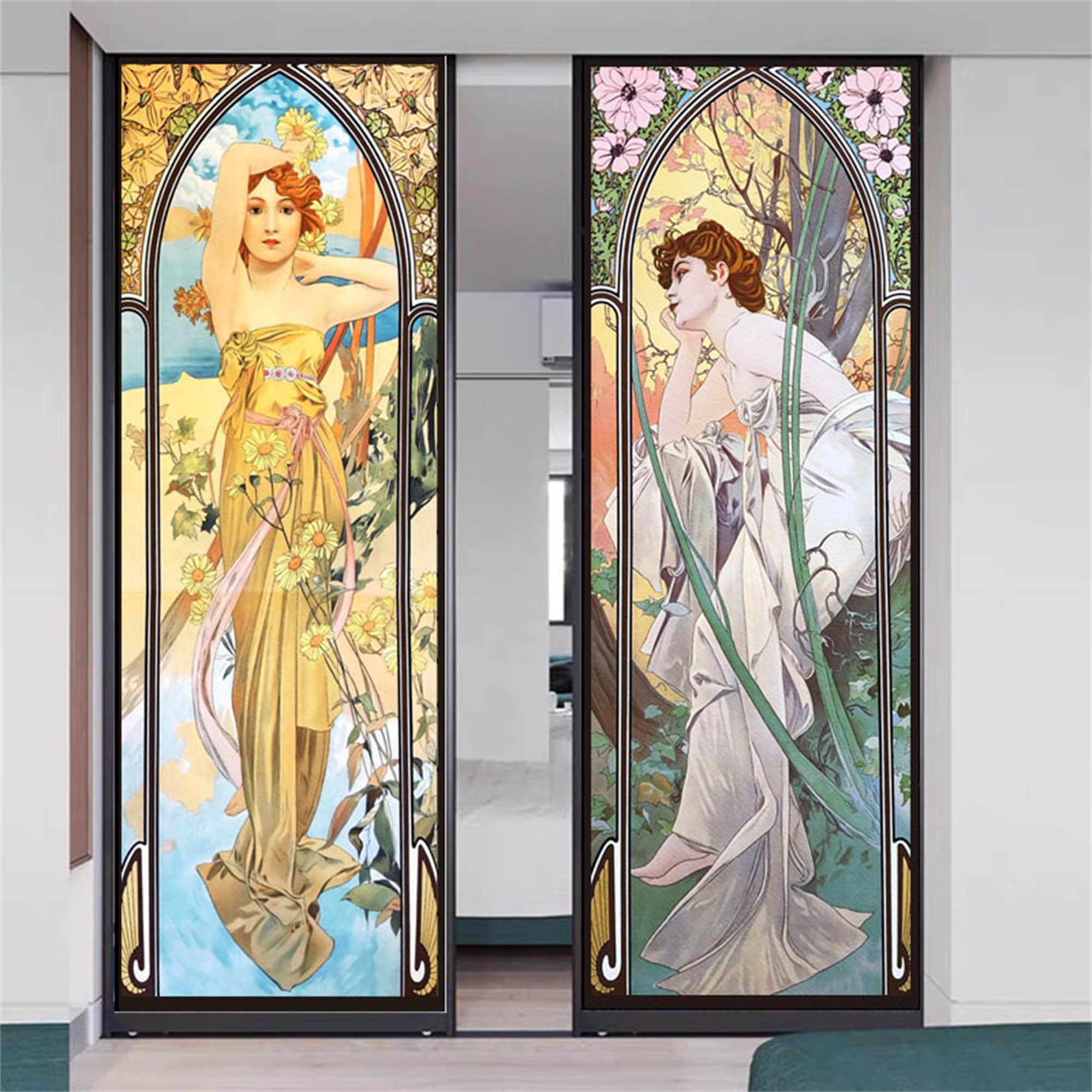 Art Nouveau Stained Glass Lampアルフォンスミュシャ Art Nouveau Stained Glass Lampアルフォンスミュシャ
