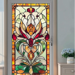 Pellicola per finestre Pellicole per vetri smerigliati Pellicole per vetri colorati personalizzate Privacy Adesivo statico Adesivo per porte vintage per ufficio Casa Bagno Decorazione